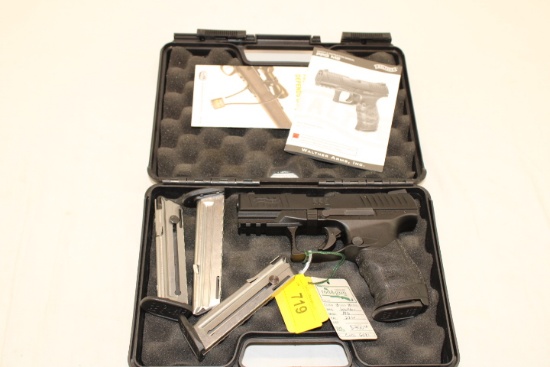 Walther "PPQ" .22LR Pistol w/(4) 10 Rd. Magazines