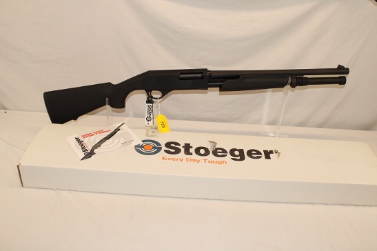 Stoeger "P3000" .12 Ga. Pump Shotgun w/18.5" Barrel.  New!
