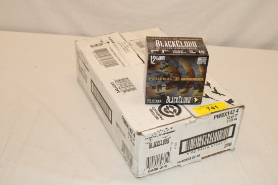 250 Rounds (Full Case) of Federal "BlackCloud" .12 Ga. Ammo