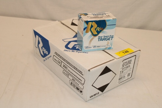 250 Rounds (Full Case) of RIO .12 Ga. 7.5 Shot Ammo