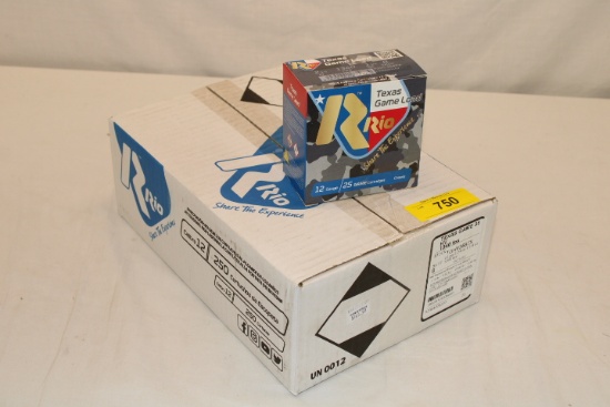 250 Rounds (Full Case) of RIO .12 Ga. 8 Shot Ammo