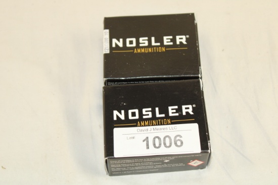 40 Rounds of Nosler "ASP" .40 S&W 180 Gr. JHP Ammo