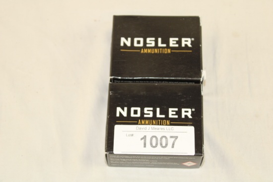 40 Rounds of Nosler "ASP" .40 S&W 180 Gr. JHP Ammo