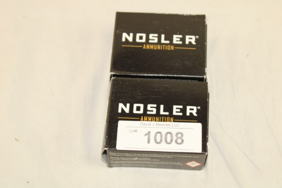 40 Rounds of Nosler "ASP" .40 S&W 180 Gr. JHP Ammo