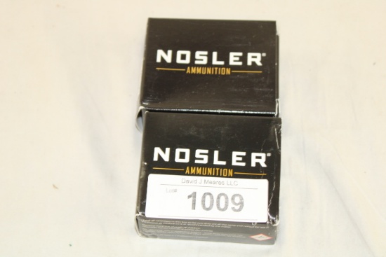 40 Rounds of Nosler "ASP" .40 S&W 180 Gr. JHP Ammo