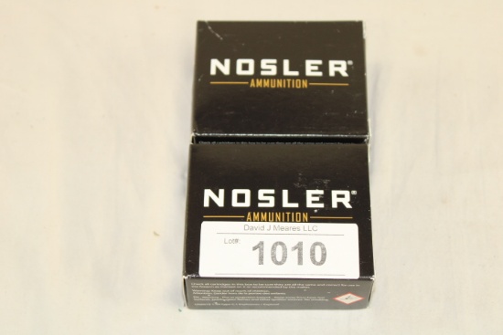 40 Rounds of Nosler "ASP" .40 S&W 180 Gr. JHP Ammo