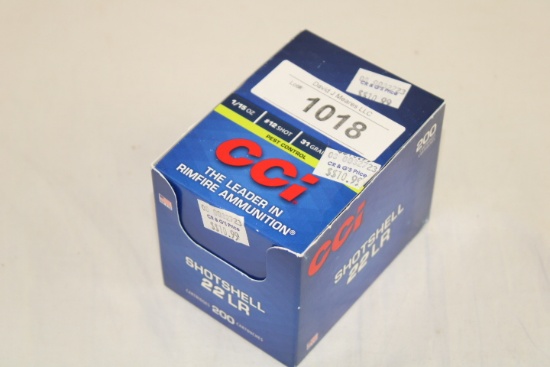 100 Rounds of CCI .22LR 31 Gr. #12 Shot Pest Control Shotshells