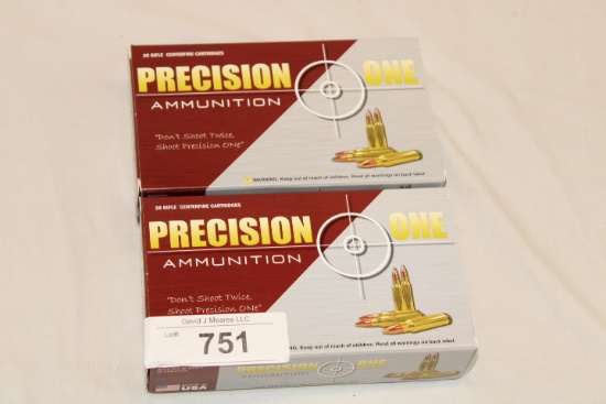 40 Rounds of Precision One .308 WIN. 150 Gr. FMJ Ammo