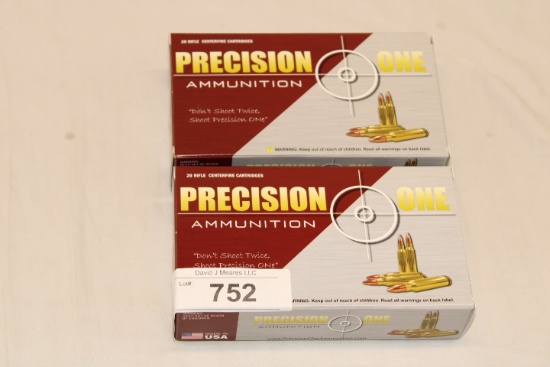 40 Rounds of Precision One .308 WIN. 150 Gr. FMJ Ammo