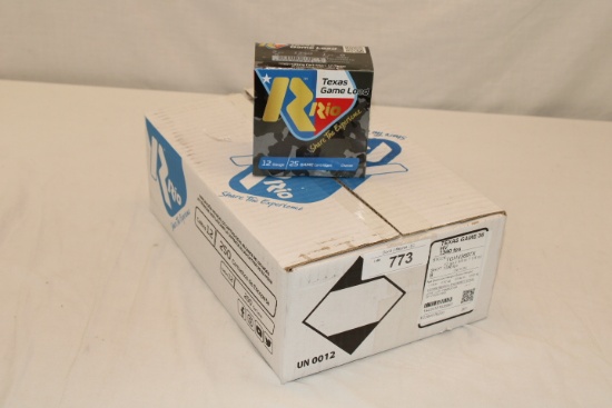 250 Rounds, Full Case of RIO .12 Ga. 2 3/4" 8 Shot Ammo