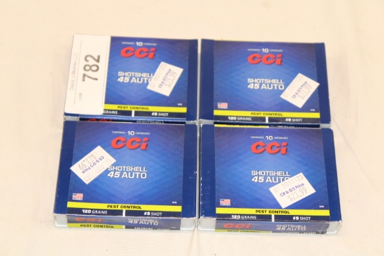 40 Rounds of CCI .45 Auto. 120 Gr. #9 Shot Shotshells