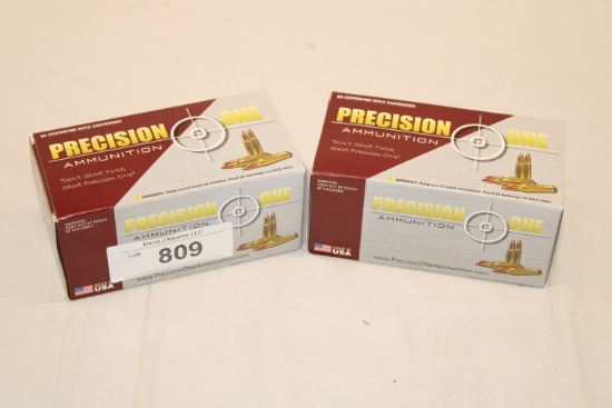 100 Rounds of Precision One .223 REM. 55 Gr. V-Max Ammo