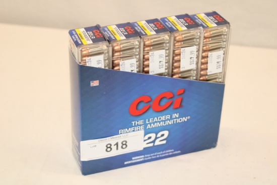 500 Rounds of CCI "Stangers" .22LR "Varmint" 32 Gr. HP Ammo