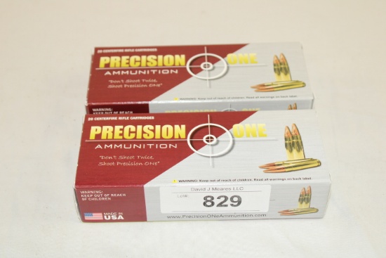 40 Rounds of Precision One 7.62x39 123 Gr. FMJ Ammo