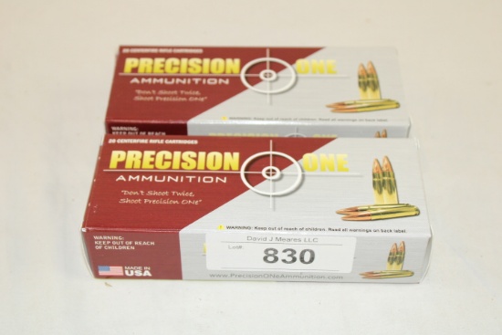 40 Rounds of Precision One 7.62x39 123 Gr. FMJ Ammo