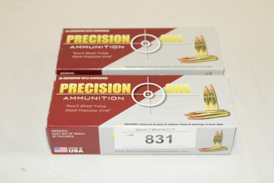 40 Rounds of Precision One 7.62x39 123 Gr. FMJ Ammo