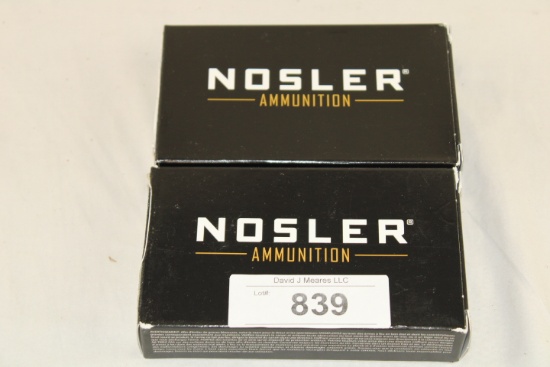 40 Rounds of Nosler "Ballistic" .308 WIN. 165 Gr. BT Ammo
