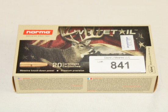 20 Rounds of Norma "Whitetail" 6.5 PRC 140 Gr. SP Ammo