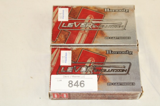 40 Rounds of Hornady "LEVERevolution" 307 WIN. 160 Gr. FTX Ammo