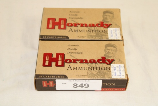 40 Rounds of Hornady "Custom" 30 T/C 150 Gr. SST Ammo