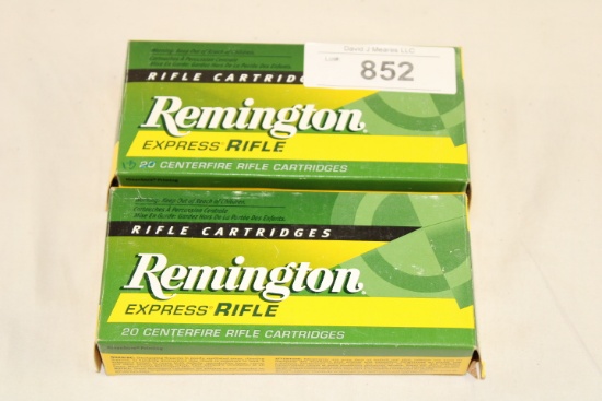 33 Rounds of Remington "Express" 22-250 REM. 55 Gr. PSP Ammo