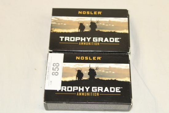 40 Rounds of Nosler "Trophy Grade" .270 WIN. 150 Gr. Partition Ammo