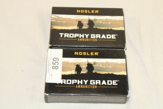 40 Rounds of Nosler "Trophy Grade" .270 WIN. 150 Gr. Partition Ammo