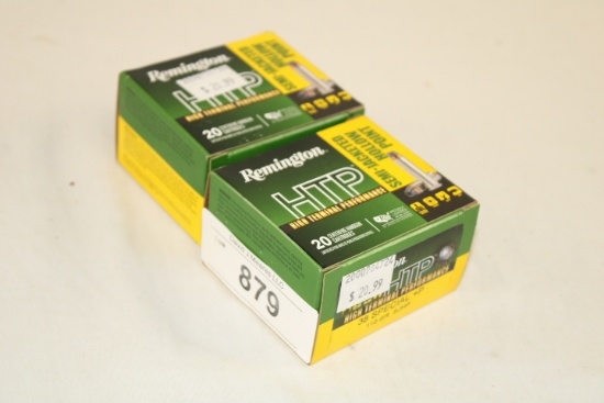 40 Rounds of Remington "HTP" .38 Special+P 110 Gr. SJHP Ammo
