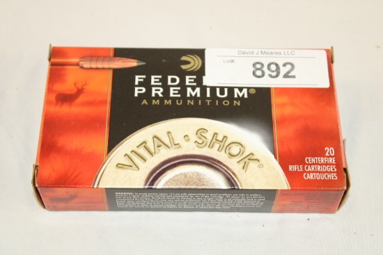 20 Rounds of Federal "Premium" 338 Federal 200 Gr. Trophy Copper Ammo
