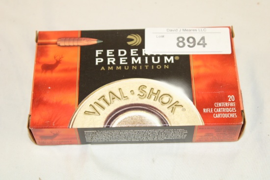 20 Rounds of Federal "Premium" 338 Federal 200 Gr. Trophy Copper Ammo