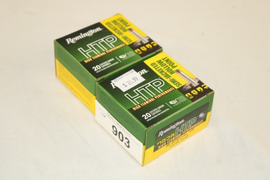 40 Rounds of Remington "HTP" .38 Special+P 110 Gr. SJHP Ammo