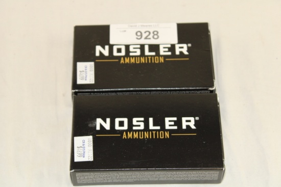 40 Rounds of Nosler "Ballistic" .308 WIN. 150 Gr. BT Ammo