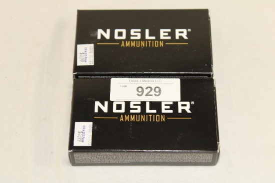 40 Rounds of Nosler "Ballistic" .308 WIN. 150 Gr. BT Ammo