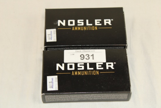 40 Rounds of Nosler "Ballistic" .308 WIN. 150 Gr. BT Ammo