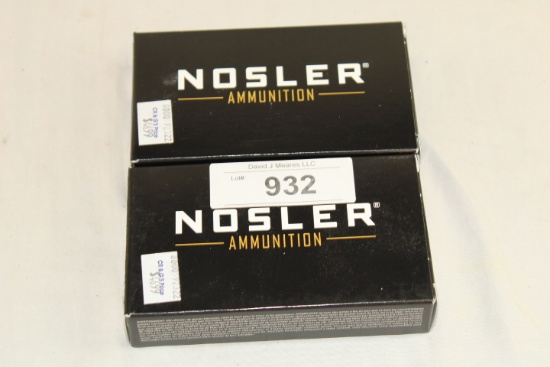 40 Rounds of Nosler "Ballistic" .308 WIN. 150 Gr. BT Ammo