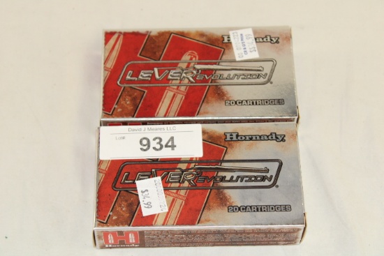 40 Rounds of Hornady "LEVERevolution" 30-30 WIN. 160 Gr. FTX Ammo