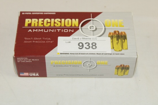 50 Rounds of Precision One .44 Special 200 Gr. FMJ Ammo