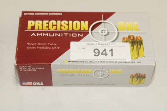 50 Rounds of Precision One .44 Special 200 Gr. FMJ Ammo