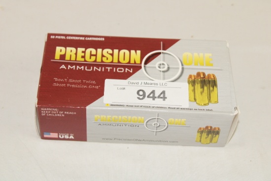 50 Rounds of Precision One .44 Special 200 Gr. FMJ Ammo