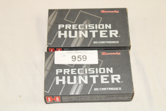 40 Rounds of Hornady "Precision Hunter" .308 WIN. 178 Gr. ELD-X Ammo