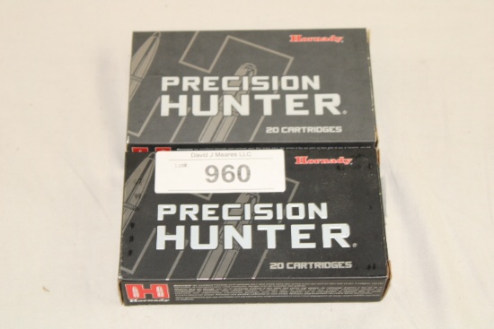 40 Rounds of Hornady "Precision Hunter" .308 WIN. 178 Gr. ELD-X Ammo