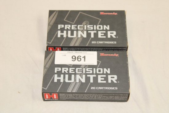40 Rounds of Hornady "Precision Hunter" .308 WIN. 178 Gr. ELD-X Ammo