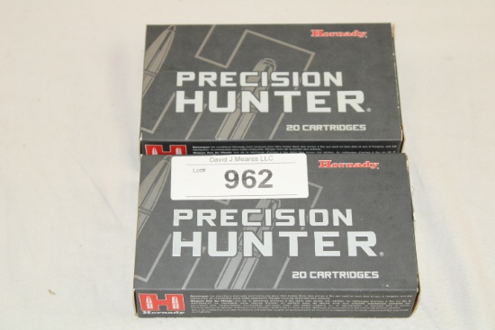 40 Rounds of Hornady "Precision Hunter" .308 WIN. 178 Gr. ELD-X Ammo