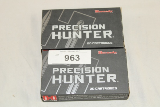 40 Rounds of Hornady "Precision Hunter" .308 WIN. 178 Gr. ELD-X Ammo