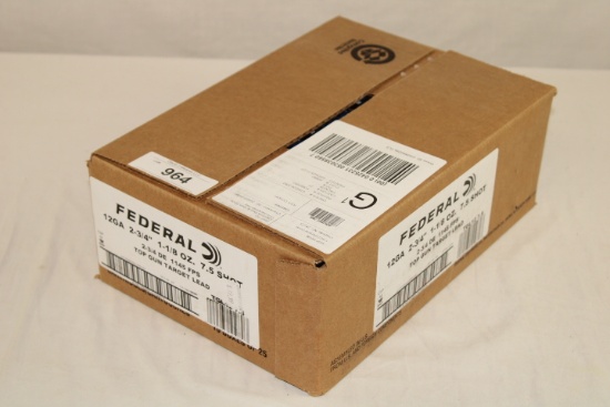 250 Rounds of Federal .12 Ga. 2 3/4" 7.5 Shot Shotgun Ammo