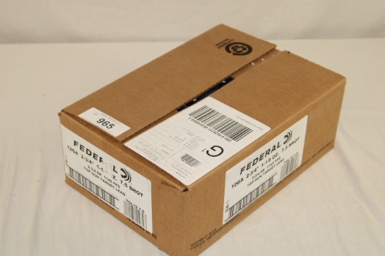 250 Rounds of Federal .12 Ga. 2 3/4" 7.5 Shot Shotgun Ammo