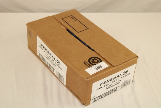 250 Rounds of Federal .20 Ga. 2 3/4" 7.5 Shot Shotgun Ammo