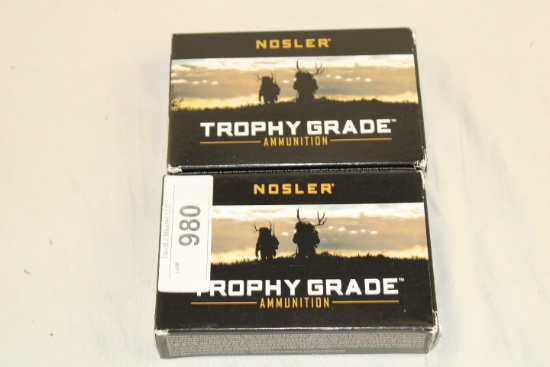 40 Rounds of Nosler "Trophy Grade" .270 WIN. 150 Gr. Partition Ammo
