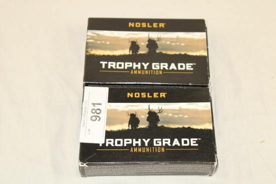 40 Rounds of Nosler "Trophy Grade" .270 WIN. 150 Gr. Partition Ammo