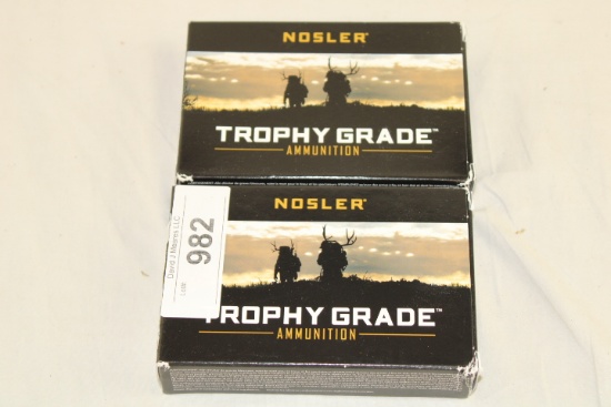 40 Rounds of Nosler "Trophy Grade" .270 WIN. 150 Gr. Partition Ammo